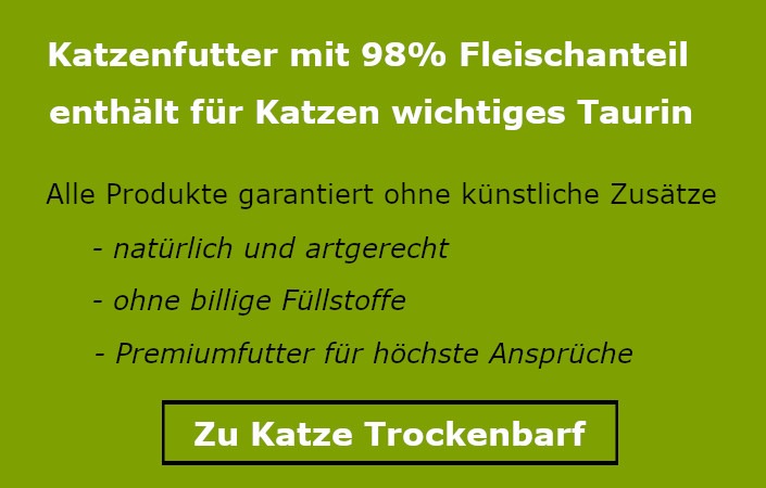 Trockenbarf Katze - Premiumfutter für höchste Ansprüche