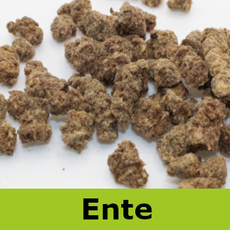 Trocken Barf Ente Hundefutter - getrockneter Fleisch Mix