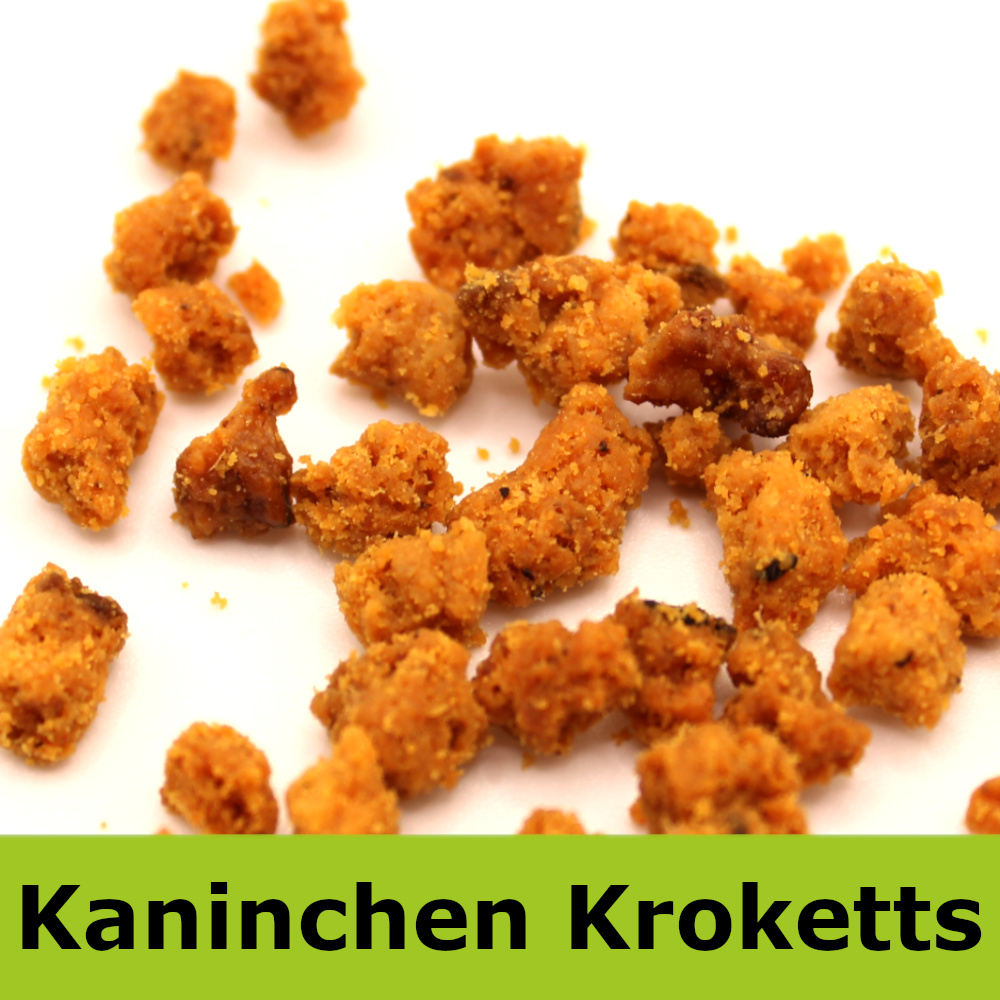 Trocken Barf Kaninchen Hundefutter - getrockneter Fleisch Mix