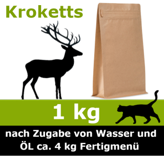 Katzen Trocken Barf Wild 1 kg