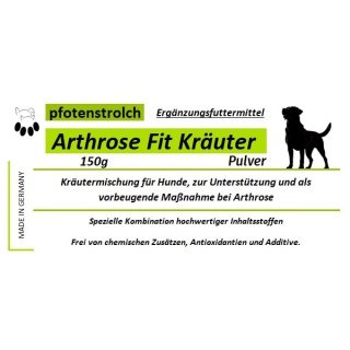 Arthrose Fit Kräuter - natürliche Gesunderhaltung der Gelenke