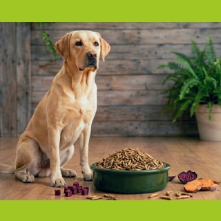 Insektenprotein für Hunde – Die perfekte Fleischalternative.