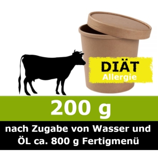Hypoallergen Trocken Barf Rind ist sehr gut für eine Ausschlussdiät geeignet