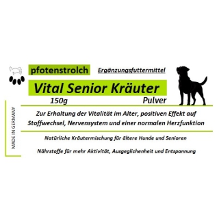 Vital Senior Kräuter - natürliche Mischung aus hochwertigen Zutaten