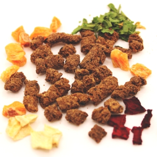 Trockenbarf Ziege Complete - Getreidefreies Hundefutter aus gesunden natürlichen Rohstoffen - keine Verwendung von Konservierungsstoffen oder künstlichen Zusätzen